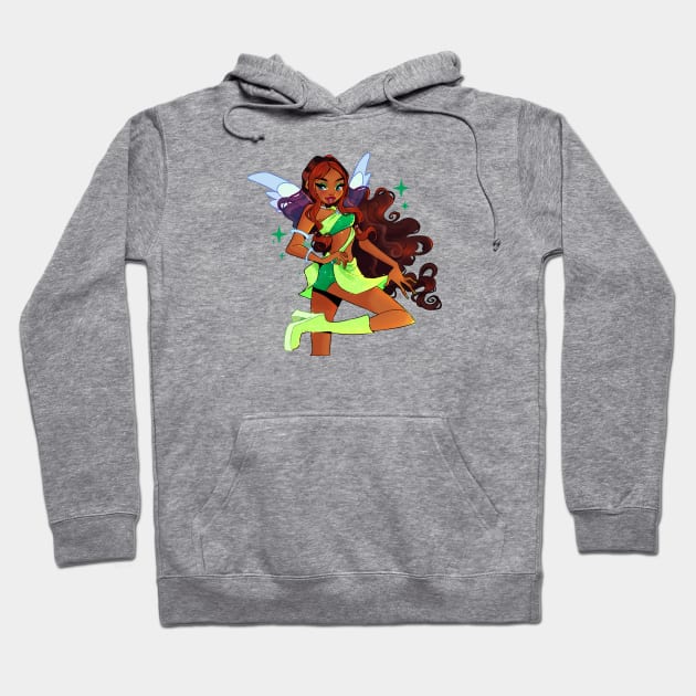 winx club - aisha Hoodie by pianta